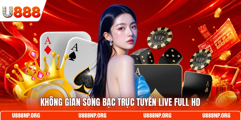 Không gian sòng bạc trực tuyến Live Full HD