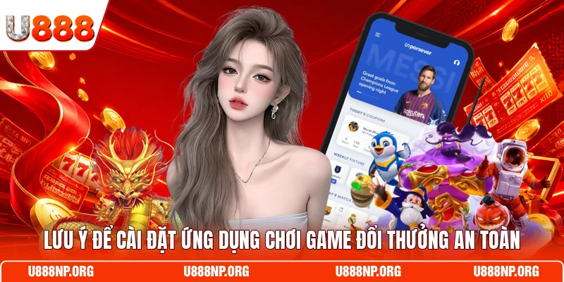 Lưu ý để cài đặt ứng dụng chơi game đổi thưởng an toàn