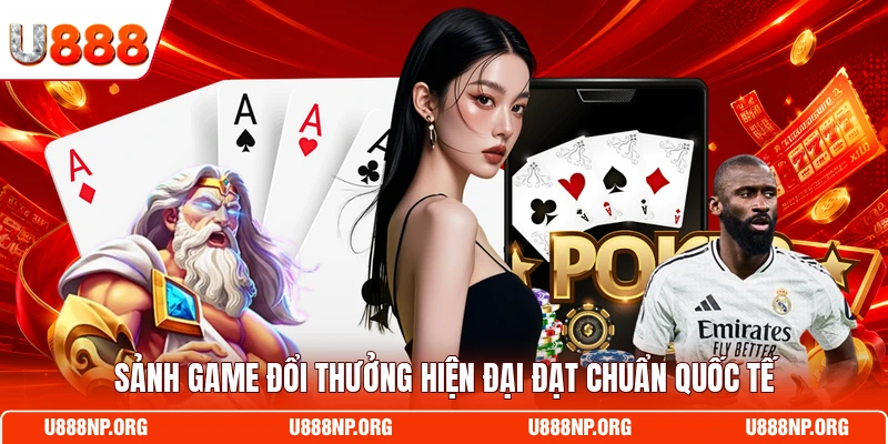Sảnh game đổi thưởng hiện đại đạt chuẩn quốc tế