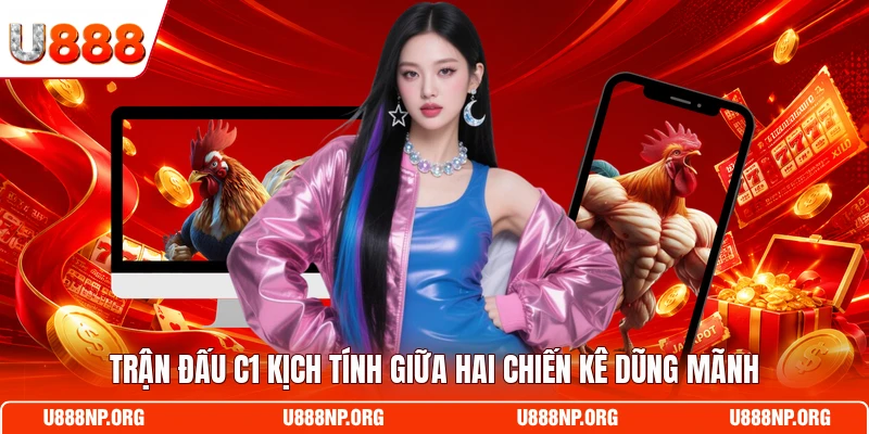 Trận đấu C1 kịch tính giữa hai chiến kê dũng mãnh